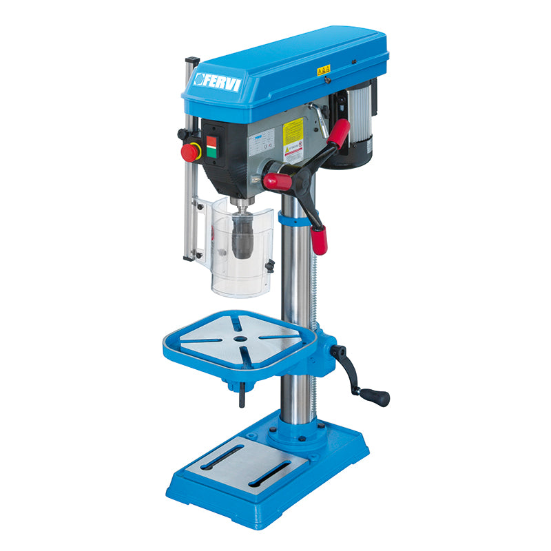Trapano da banco con trasmissione a cinghia FERVI 0750CM3