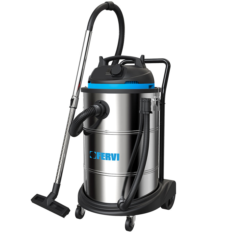 Aspirapolvere apiraliquidi 60 lt con presa Fervi mod. A040/601P