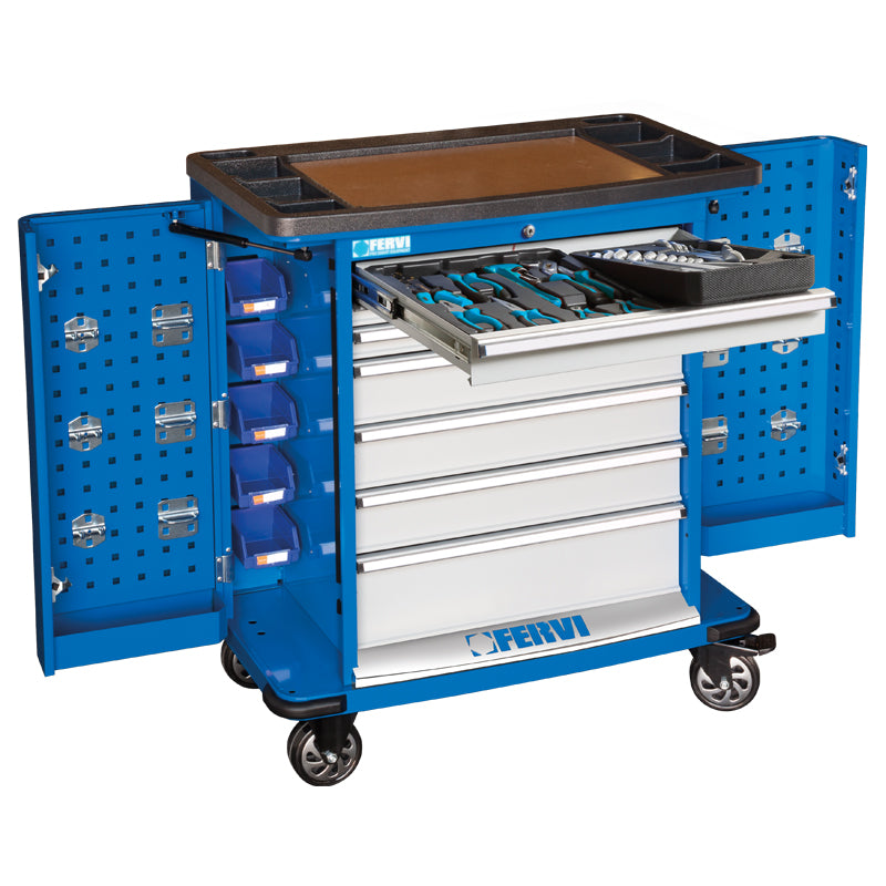 Carrello completo di utensili FERVI C980/CC01