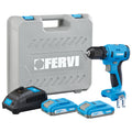 Trapano avvitatore 20V Fervi modello FB20CD3AB-22B