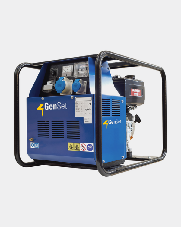 Generatore GenSet - motore diesel monofase mod. MG 6000 I-D/AE-Y nuovo