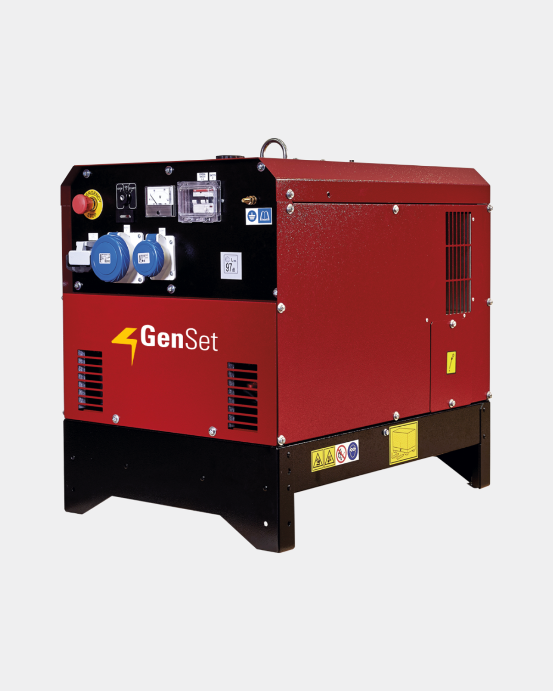 Generatore GenSet con motore diesel monofase mod. MG 6000 S-Y nuovo