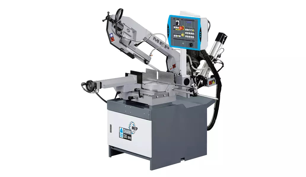 Segatrice semiautomatica a nastro MEP SHARK 282 SXI EVO