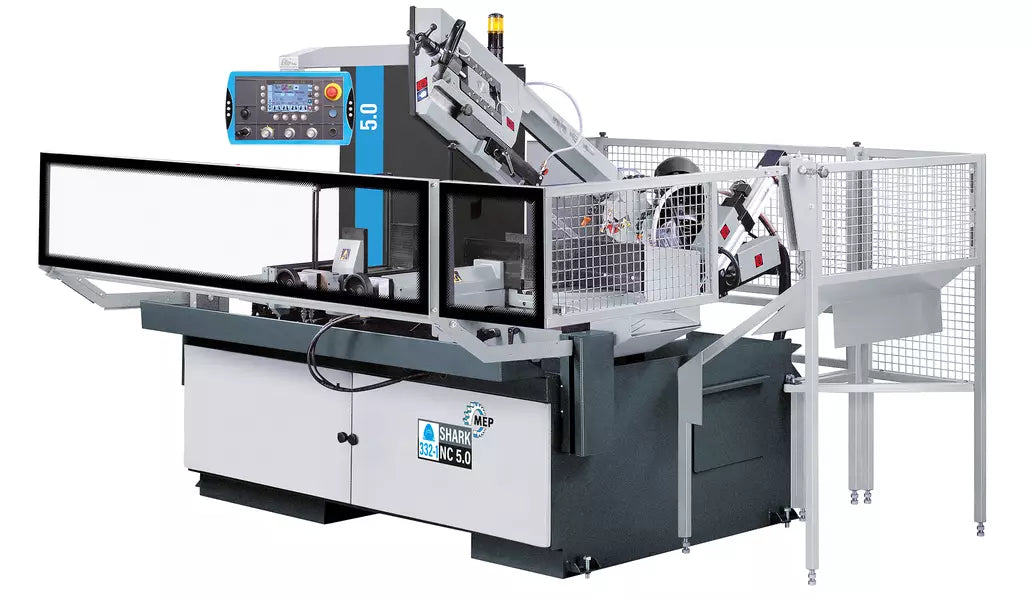 Segatrice a nastro MEP SHARK 332-1 NC 5.0 - Industry 4.0 Ready