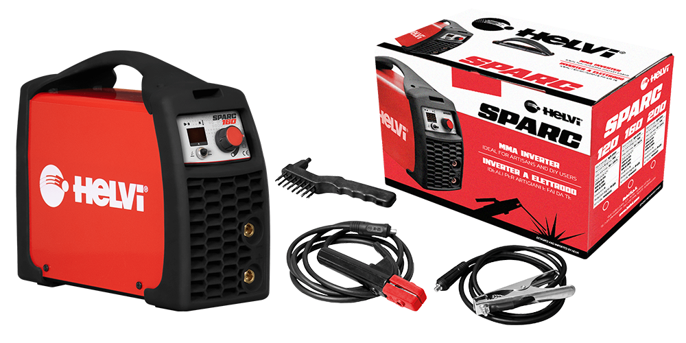 Saldatrice Inverter Helvi modello SPARC 160 nuovo - COD. 99806025
