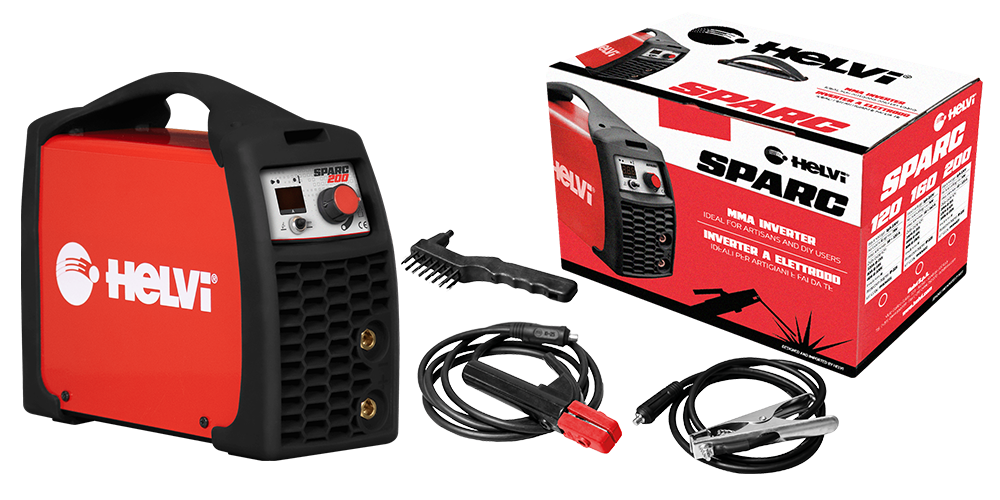 Saldatrice Inverter Helvi modello SPARC 200 nuovo - COD. 99806026