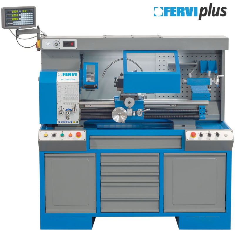 Tornio paralello con inverter e visualizzatore FERVI T900I2A/FULL