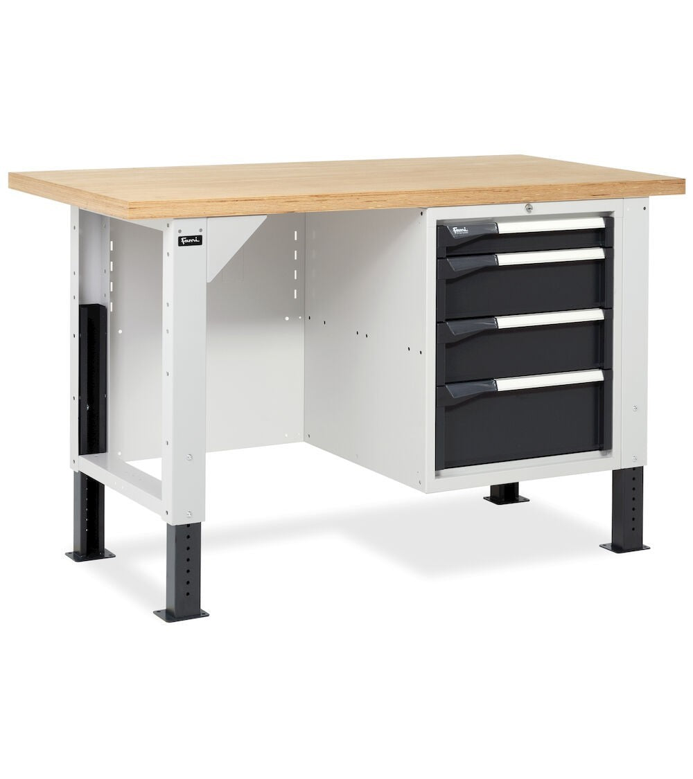Banco Fami MASTERBR1506 con 1 armadio a cassetti con 4 cassetti nuovo