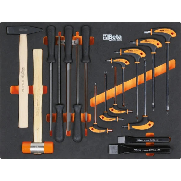 Arredo officina Beta C45PRO 2.0 X/268UT con 268 utensili