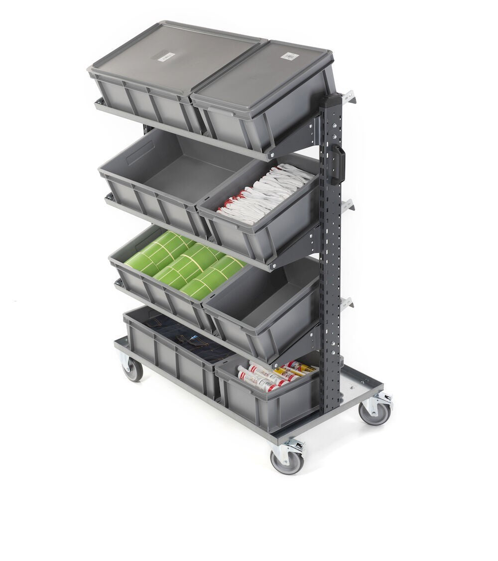 Carrello Porta Contenitori Euro Box FAMI 391C02