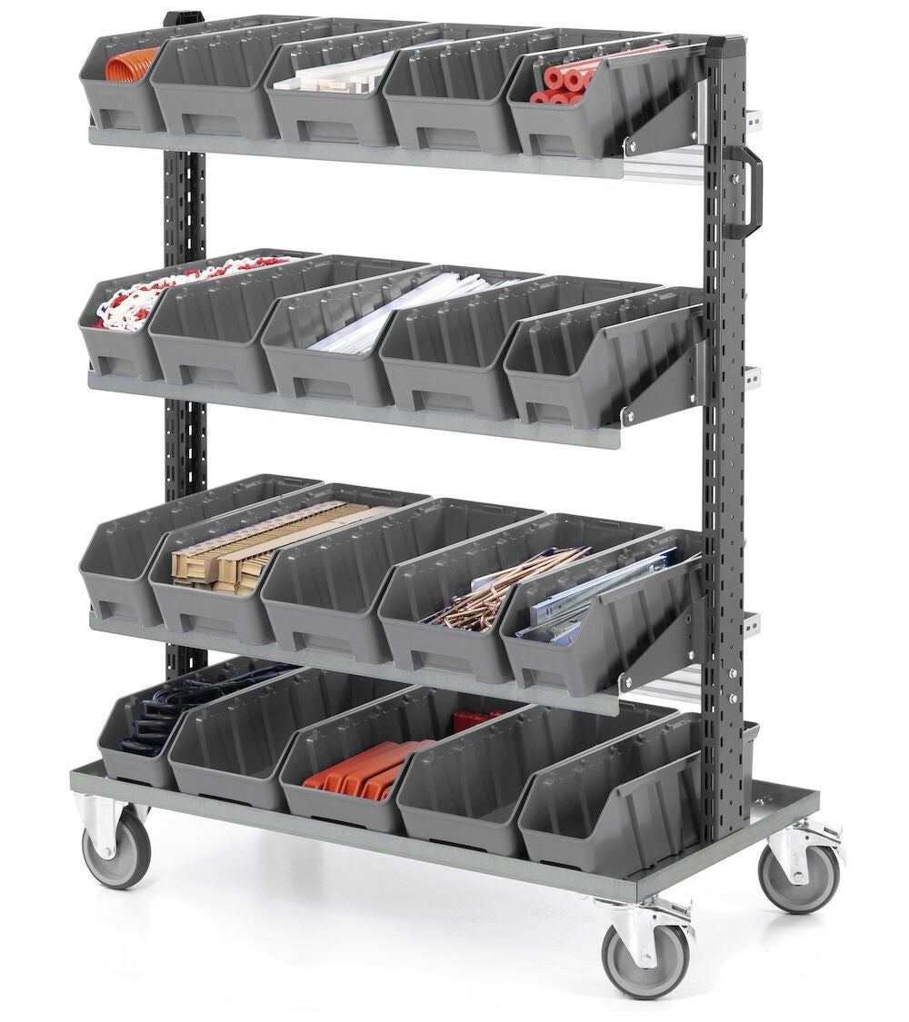 Carrello Portaminuteria FAMI 391C03 con 20 Contenitori RK Box Air