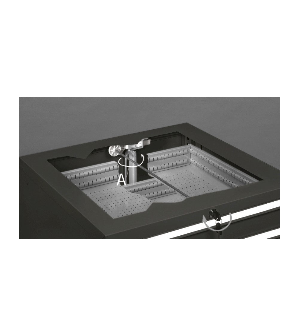Cassettiera per Officina FAMI 391A05 a 7 Cassetti – 1023x600x1002 mm