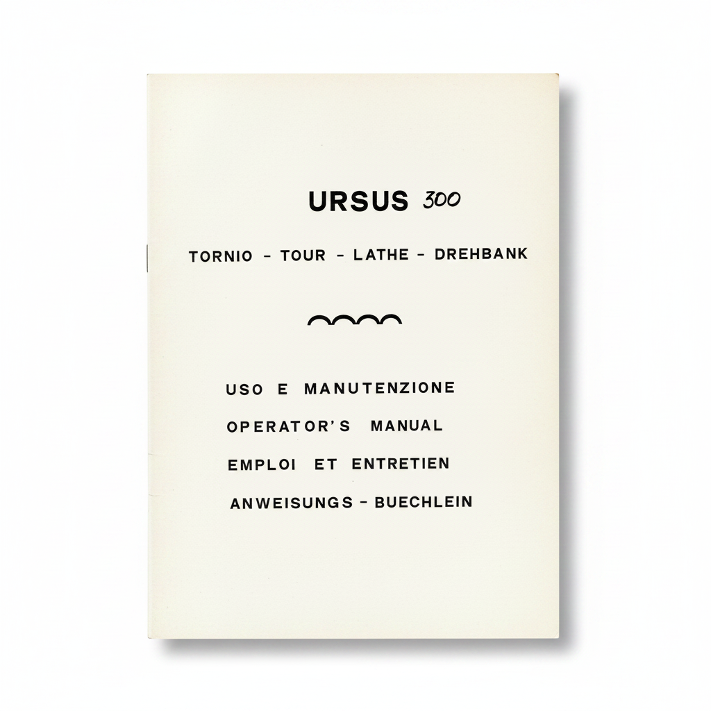 Copertina Manuale URSUS 300 Minimalista