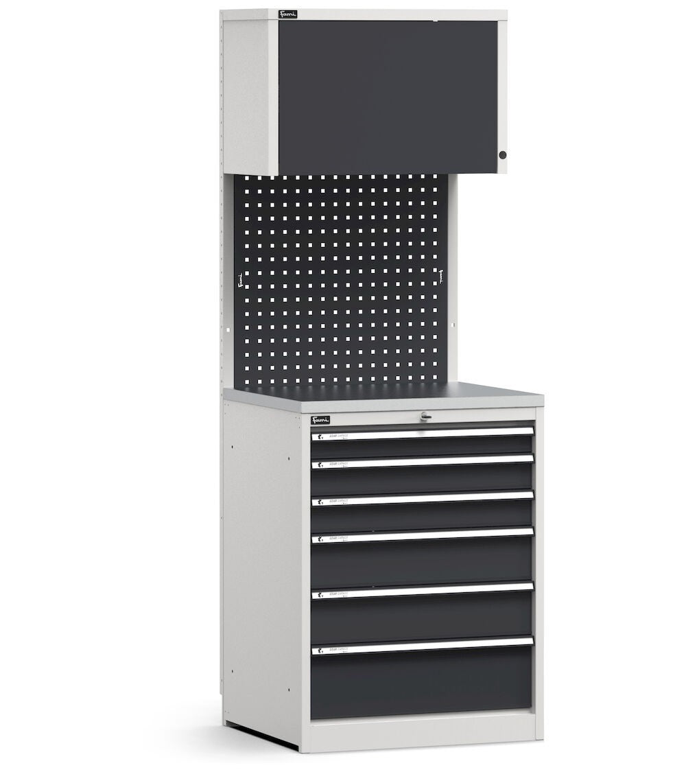 FAMI GARAGE001 – Modulo Arredo Officina con 6 Cassetti