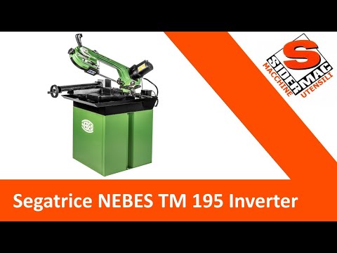 Segatrice a nastro NEBES TM 195 Inverter