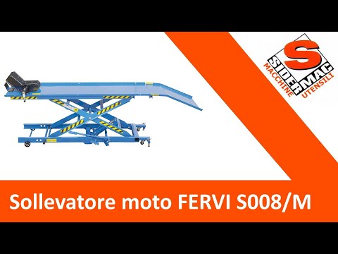 Sollevatore idraulico per moto FERVI S008/M